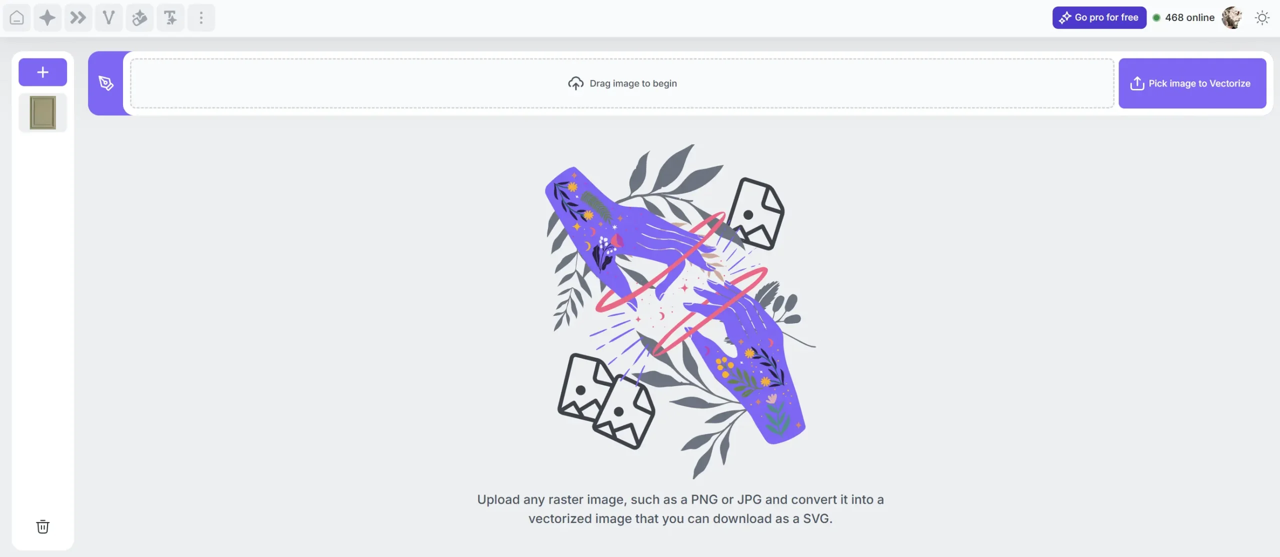 Creative Fabrica Vectorizer - CF Studio